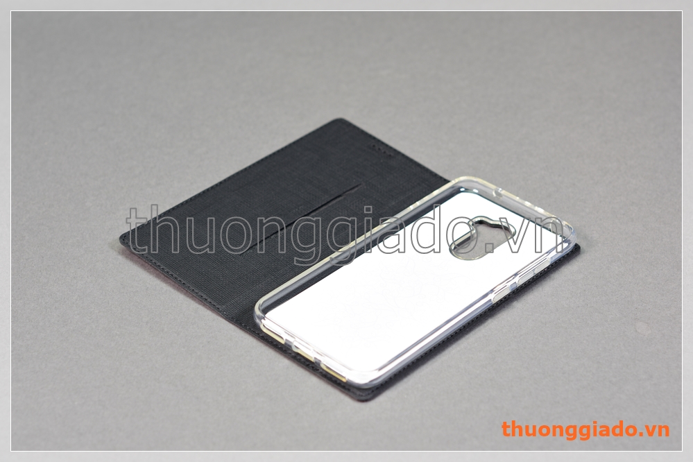 Bao da PocoPhone F1 flip leather case, hiệu Vili