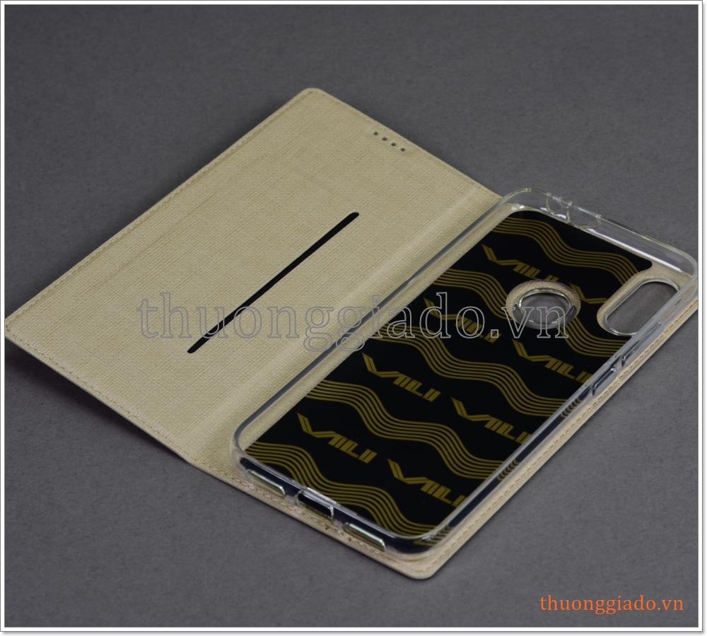 Bao da Redmi Note 7, bao da cầm tay, nắp gập mở, hiệu Vili