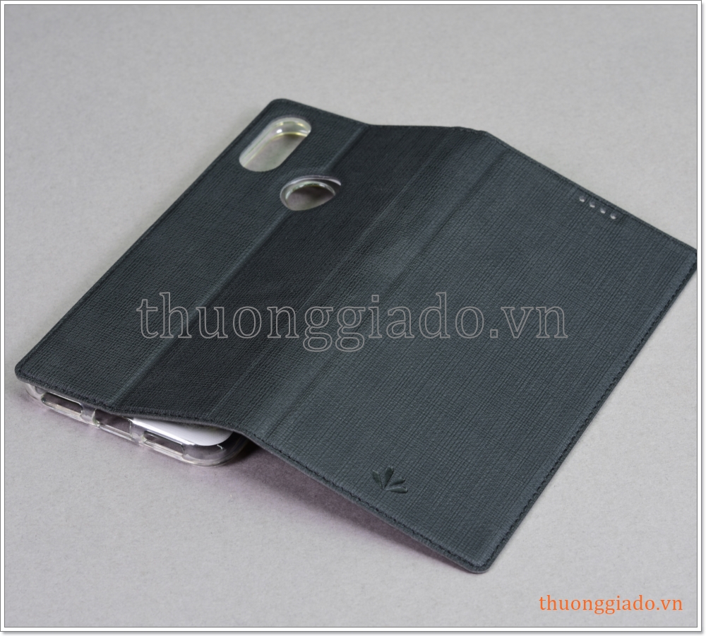 Bao da Redmi Note 7, bao da cầm tay, nắp gập mở, hiệu Vili