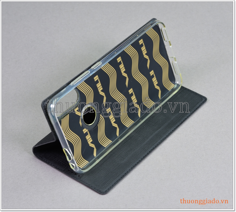 Bao da Redmi Note 7, bao da cầm tay, nắp gập mở, hiệu Vili