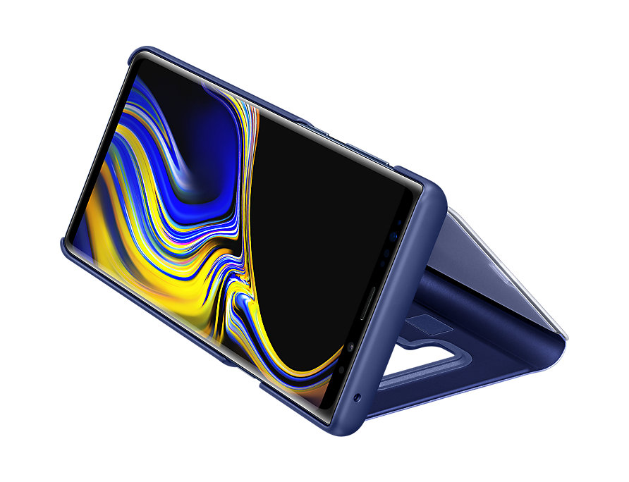 Bao da Samsung Clear View đứng Note 9/ Note9/ N960 màu xanh chính hãng