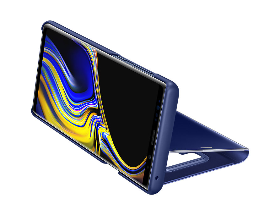 Bao da Samsung Clear View đứng Note 9/ Note9/ N960 màu xanh chính hãng