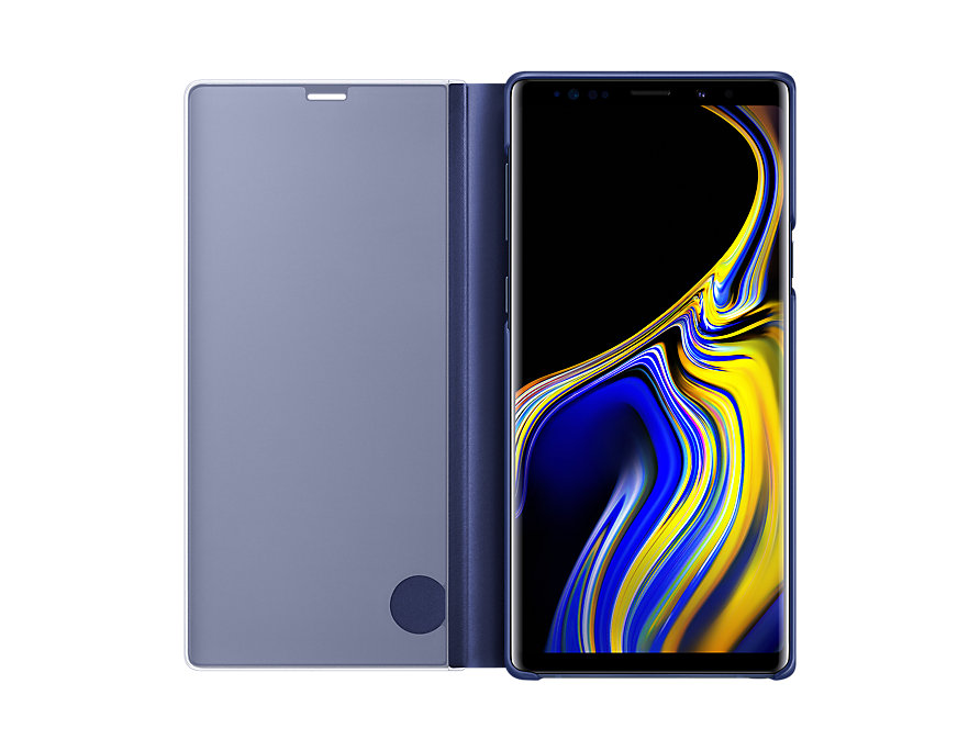 Bao da Samsung Clear View đứng Note 9/ Note9/ N960 màu xanh chính hãng