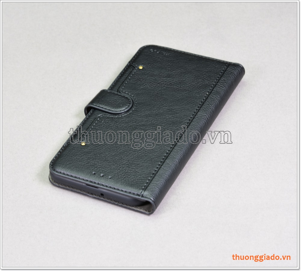 Bao da Samsung Galaxy A50, bao da cầm tay, chất liệu da bò, hiệu Kaiyue