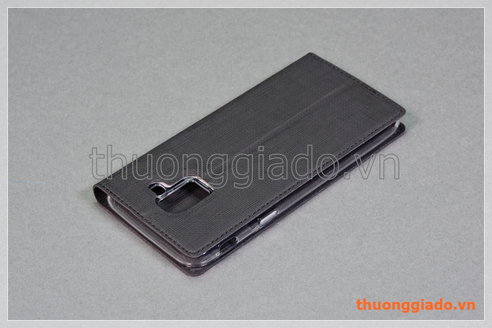 Bao da Samsung Galaxy J6 (2018), J600, flip leather case, hiệu Vili