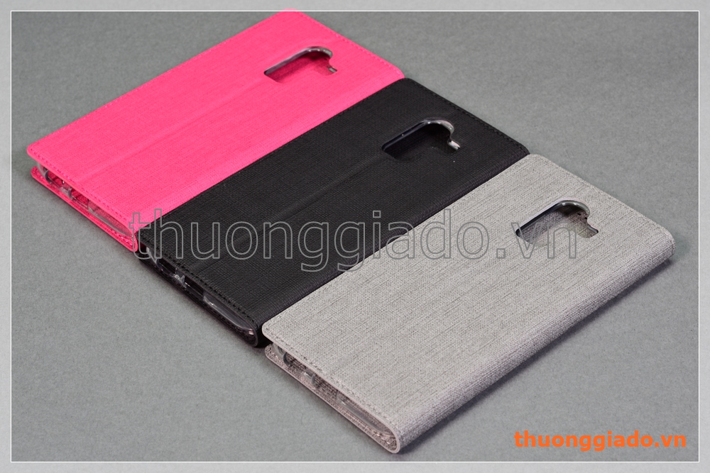 Bao da Samsung Galaxy J8 (2018)/ J810 flip leather case, hiệu Vili