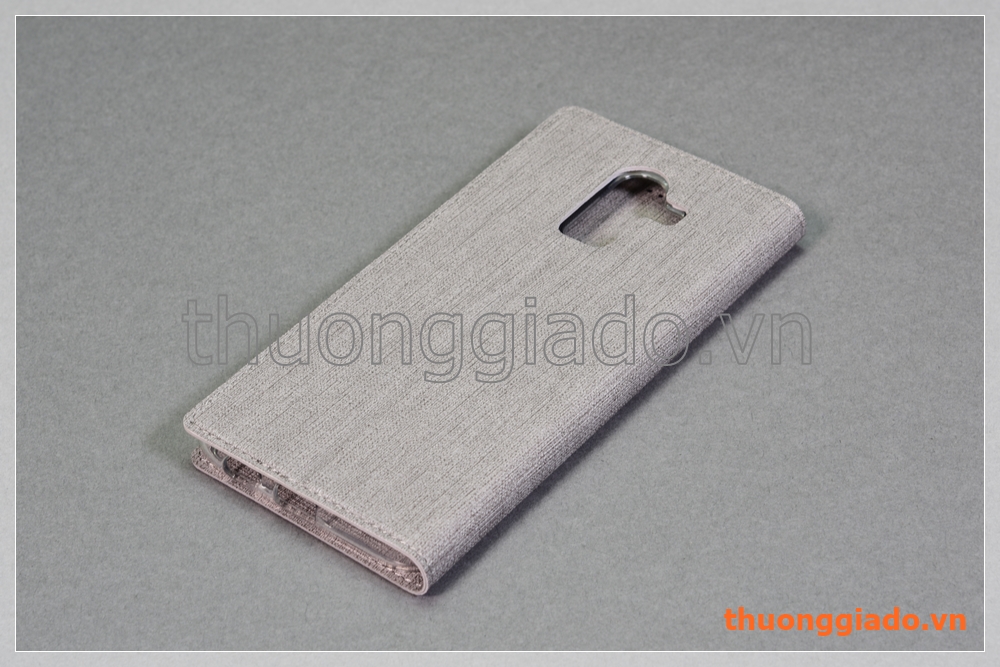 Bao da Samsung Galaxy J8 (2018)/ J810 flip leather case, hiệu Vili