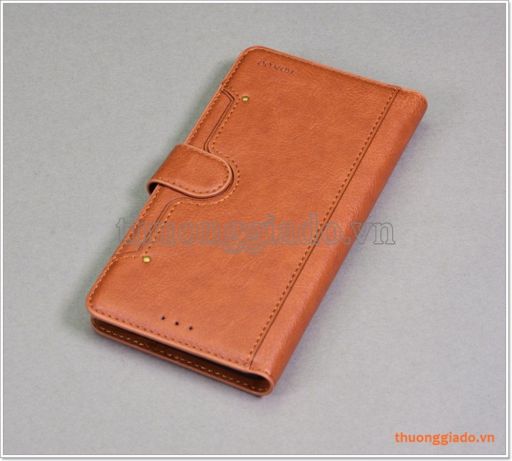 Bao da Samsung Galaxy Note 10 (N970), bao da cầm tay, chất liệu da bò, hiệu Kaiyue