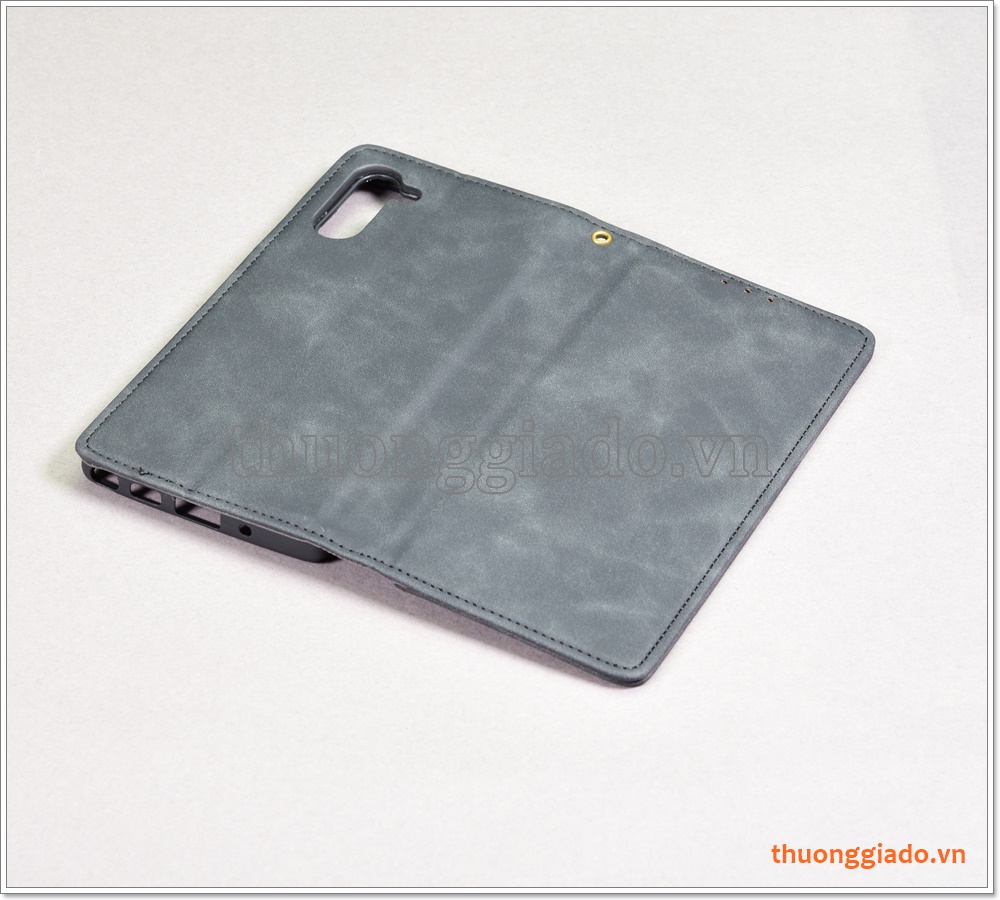 Bao da Samsung Galaxy Note 10 (N970), bao da cầm tay, chất liệu da bò, thời trang