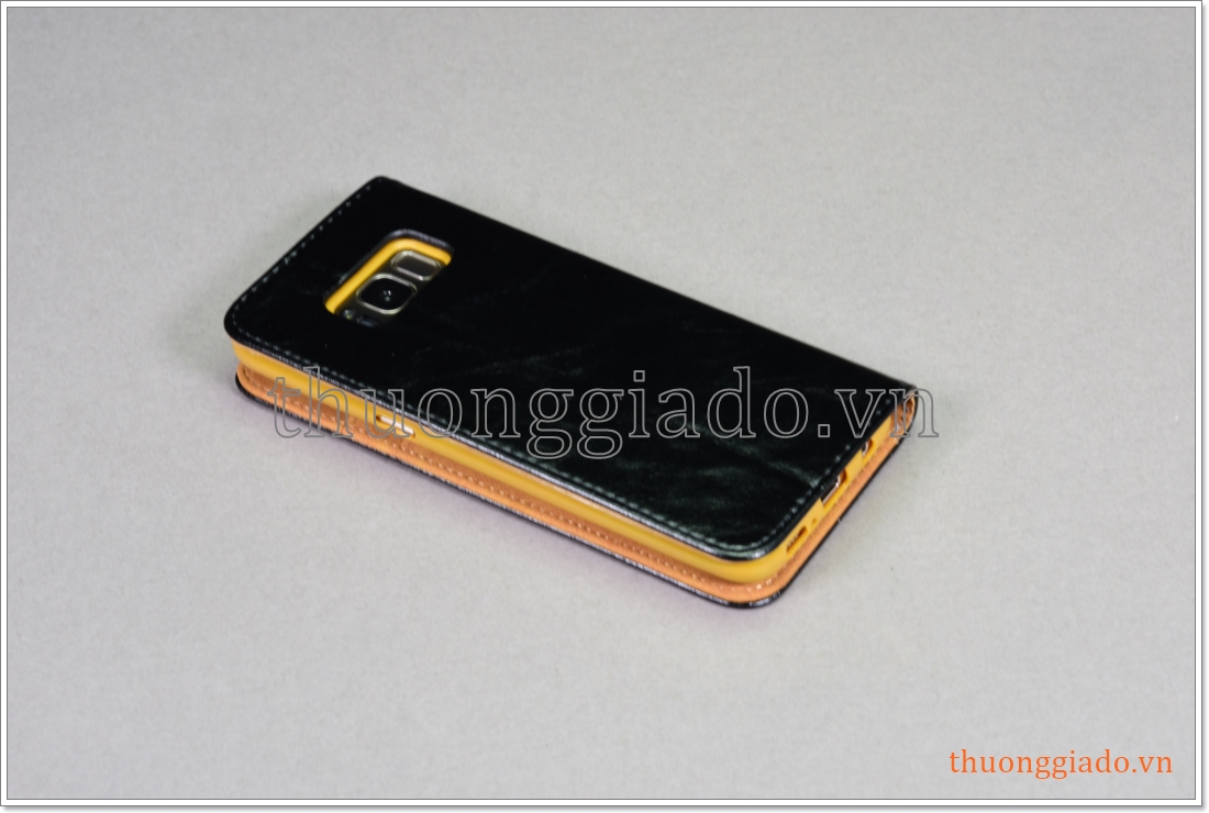 Bao da Samsung Galaxy S8 - G950, bao da cầm tay, chất liệu da bò thật