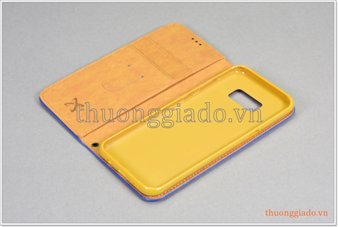 Bao da Samsung Galaxy S8 Plus/ G955, bao da cầm tay, chất liệu da bò thật
