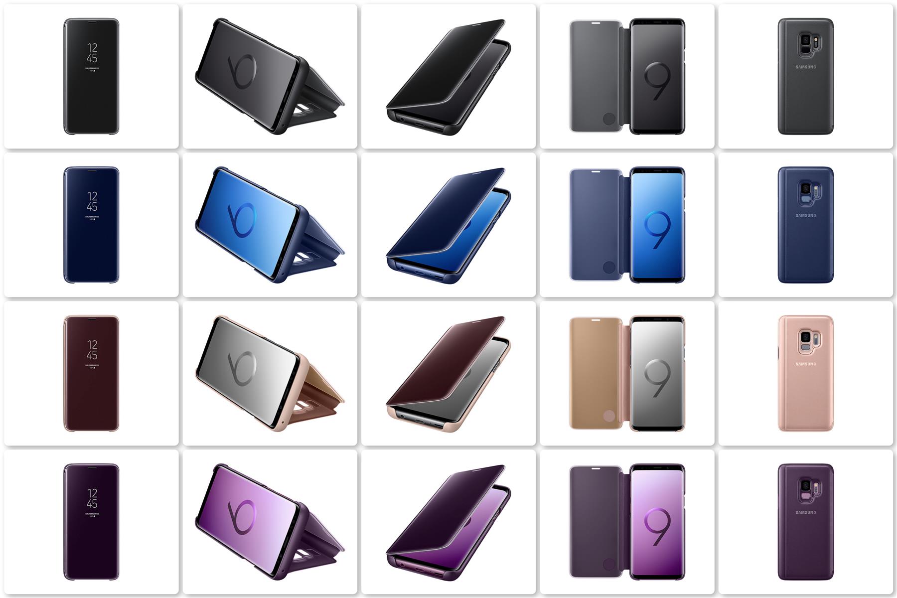 Bao da Samsung Galaxy S9+/ G965 Clear View Standing Cover chính hãng
