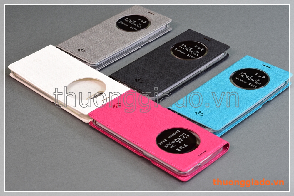 Bao da Samsung S7 Edge/ G935 flip leather case, hiệu Vili, có cửa sổ view