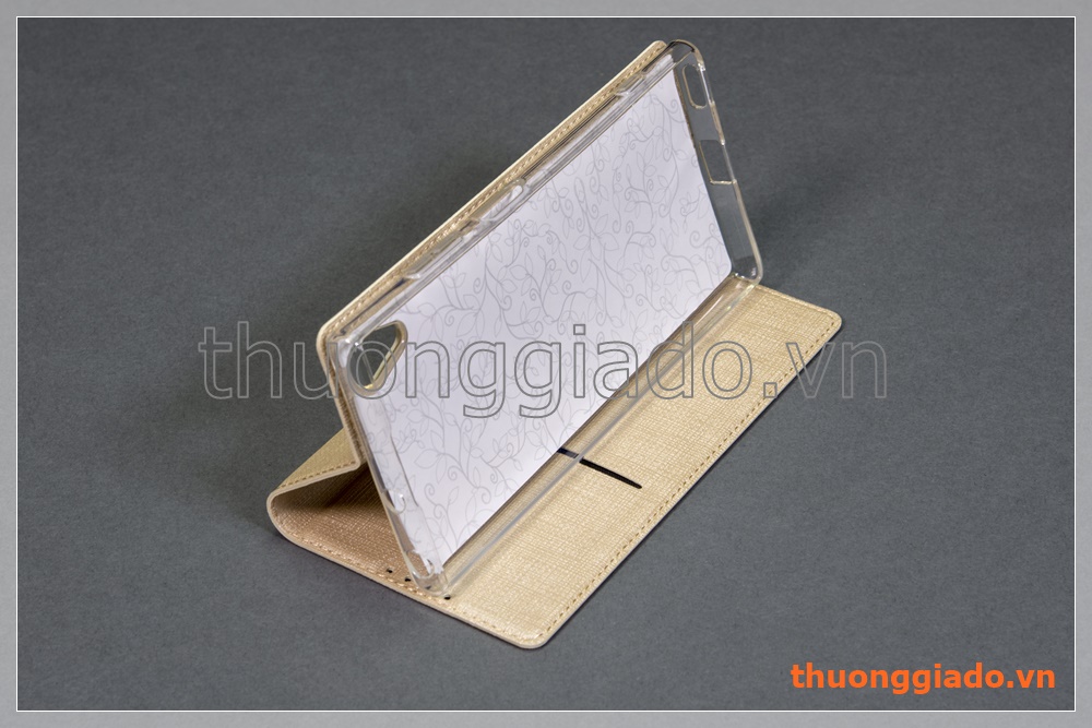 Bao da Sony Xperia XA1 Plus flip leather case, hiệu Vili
