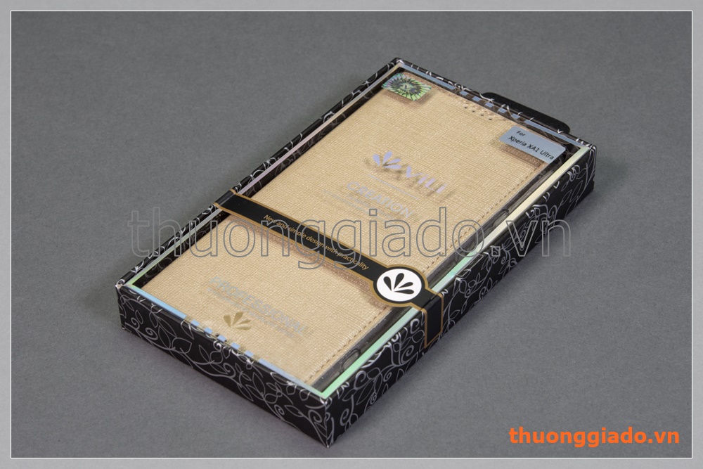 Bao da Sony Xperia XA1 Ultra (6.0") flip leather case, hiệu Vili