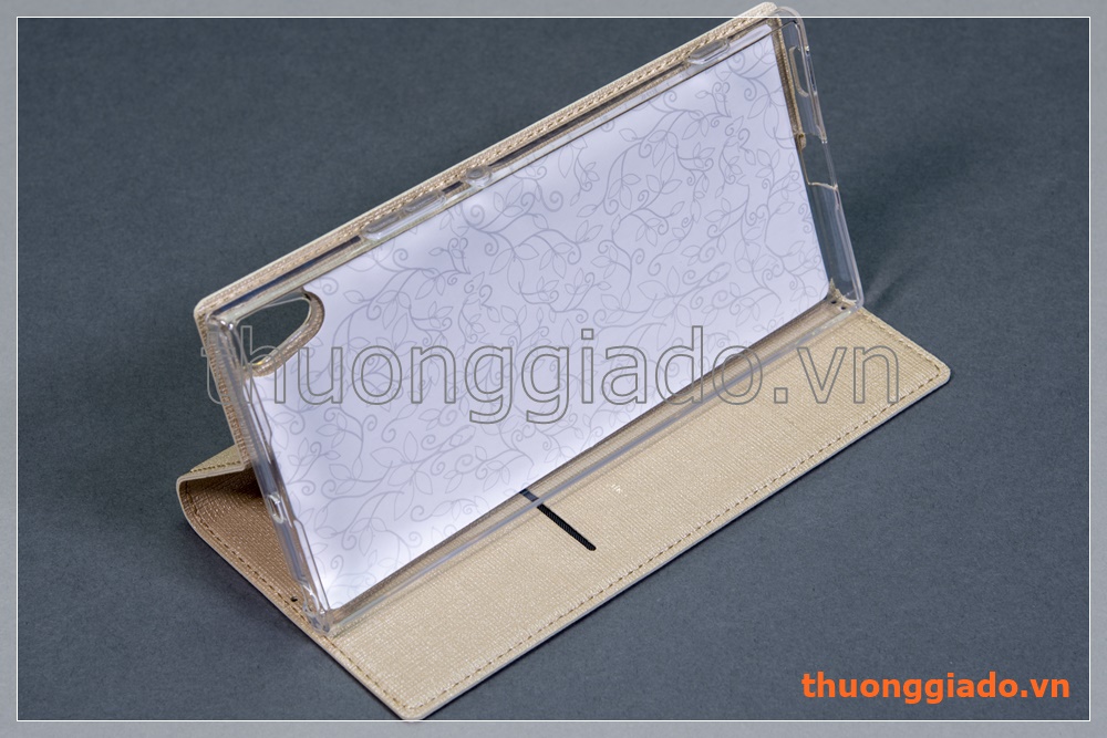Bao da Sony Xperia XA1 Ultra (6.0") flip leather case, hiệu Vili