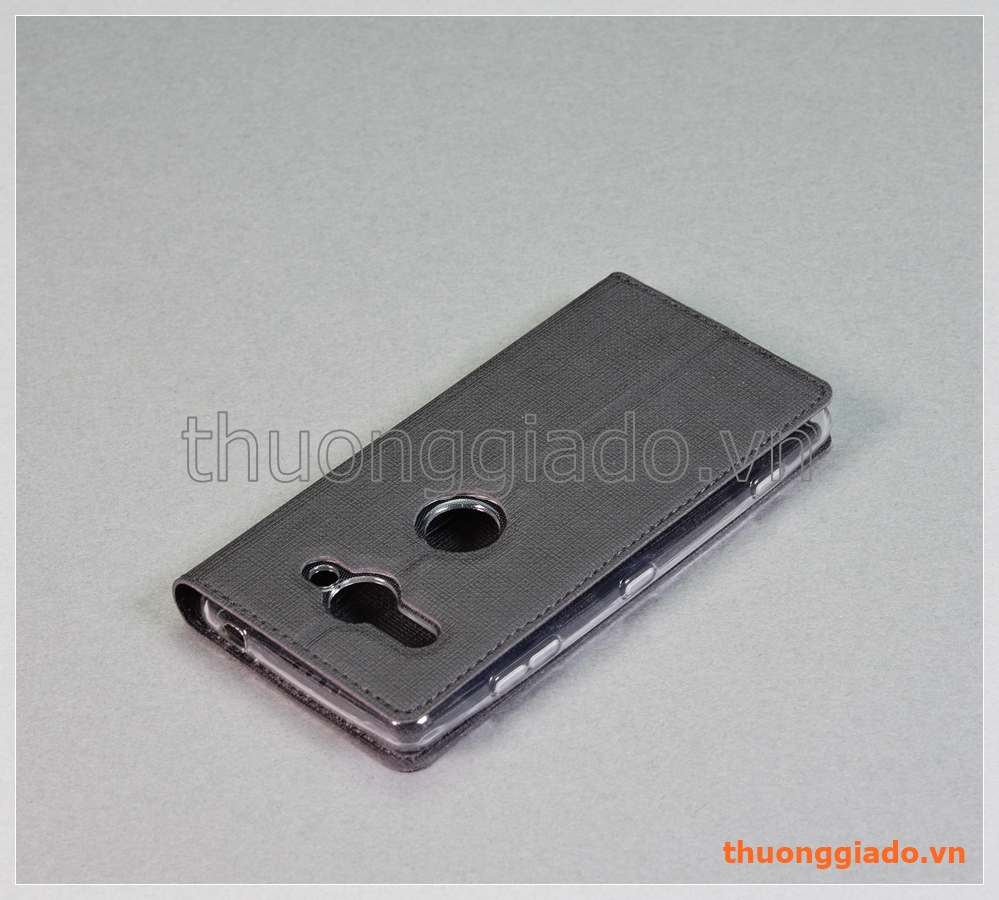 Bao da Sony Xperia XZ2 Compact, bao da cầm tay nắp gập mở kiểu flip, hiệu Vili