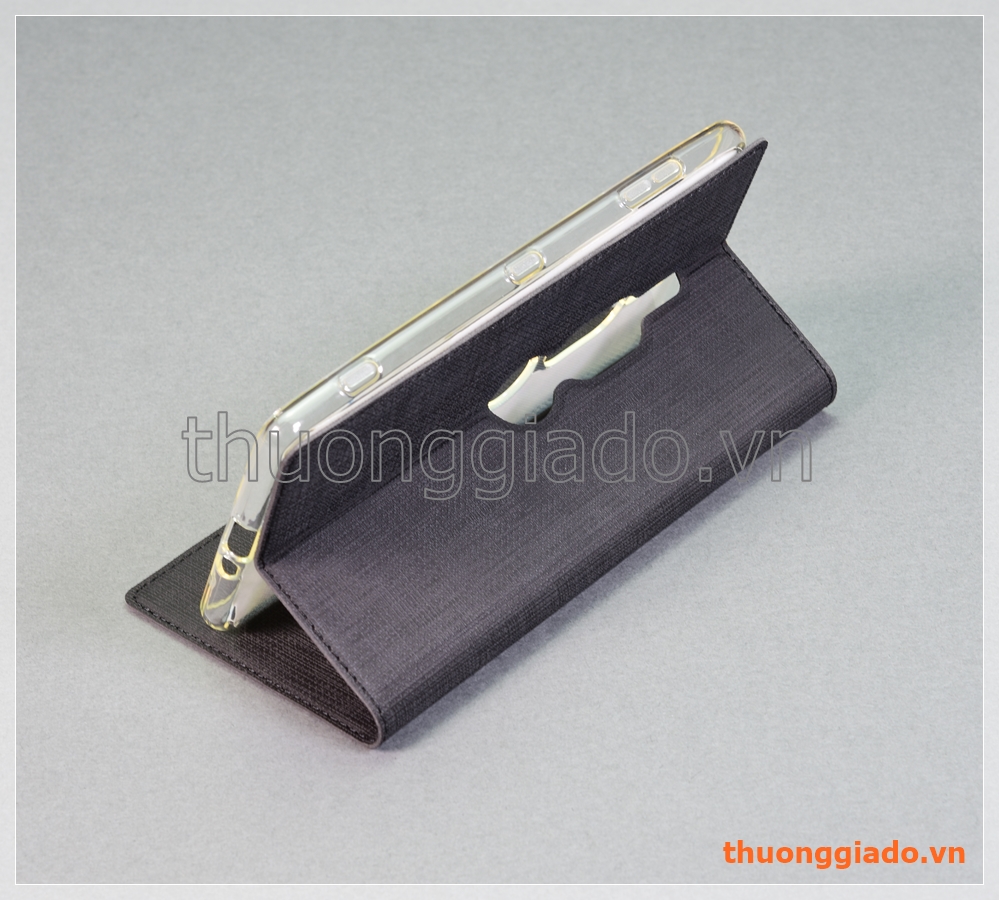 Bao da Sony Xperia XZ2 Premium, bao da cầm tay nắp gập mở, hiệu Vili