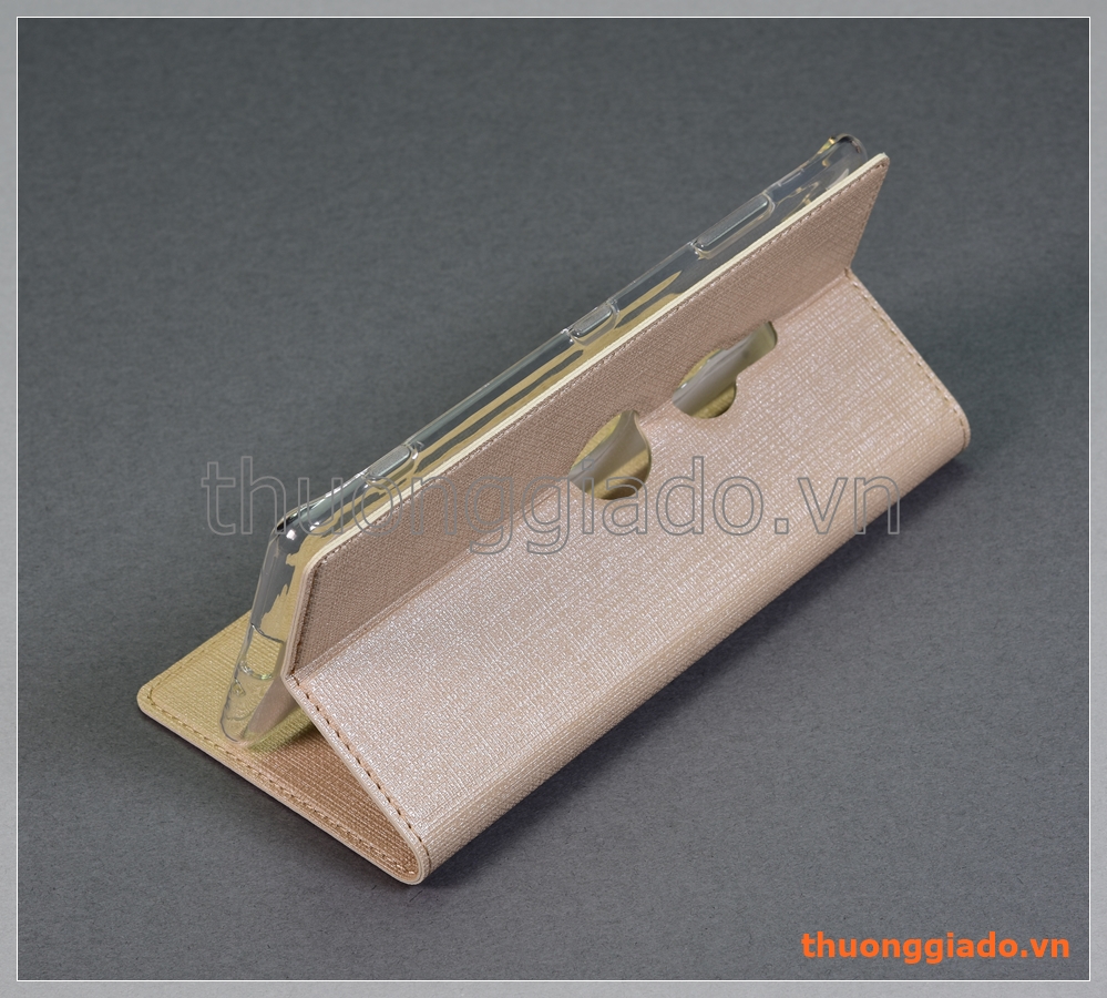 Bao da Sony Xperia XZ3 (6.0"), bao da cầm tay nắp gập mở kiểu flip, hiệu Vili