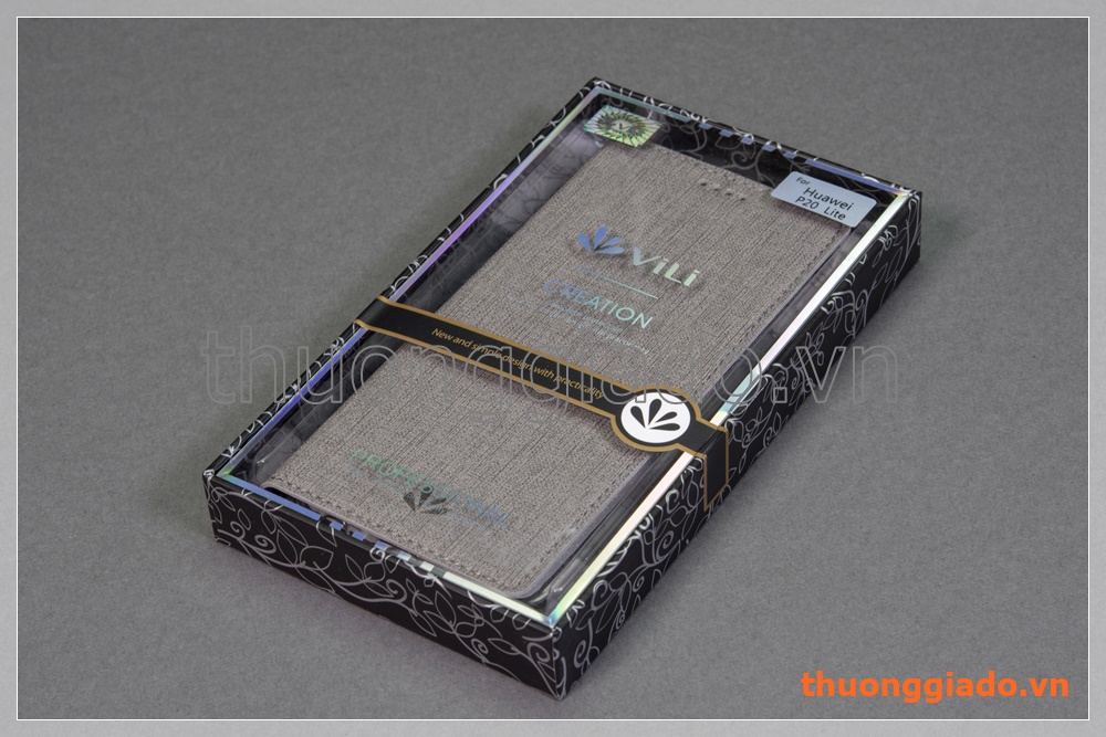 Bao da thời trang Huawei Nova 3E/ Huawei P20 Lite flip case (hiệu Vili)