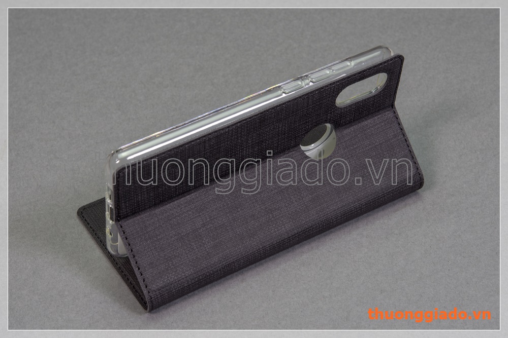Bao da thời trang Mi Mix 2S flip leather case (hiệu Vili)