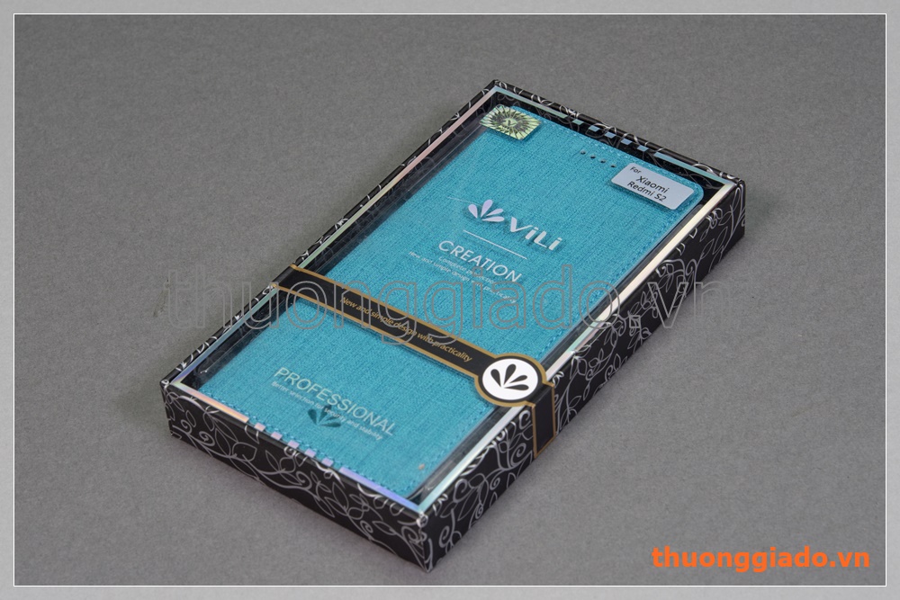 Bao da thời trang Mi Redmi S2 (5.99") flip leather case (hiệu Vili)