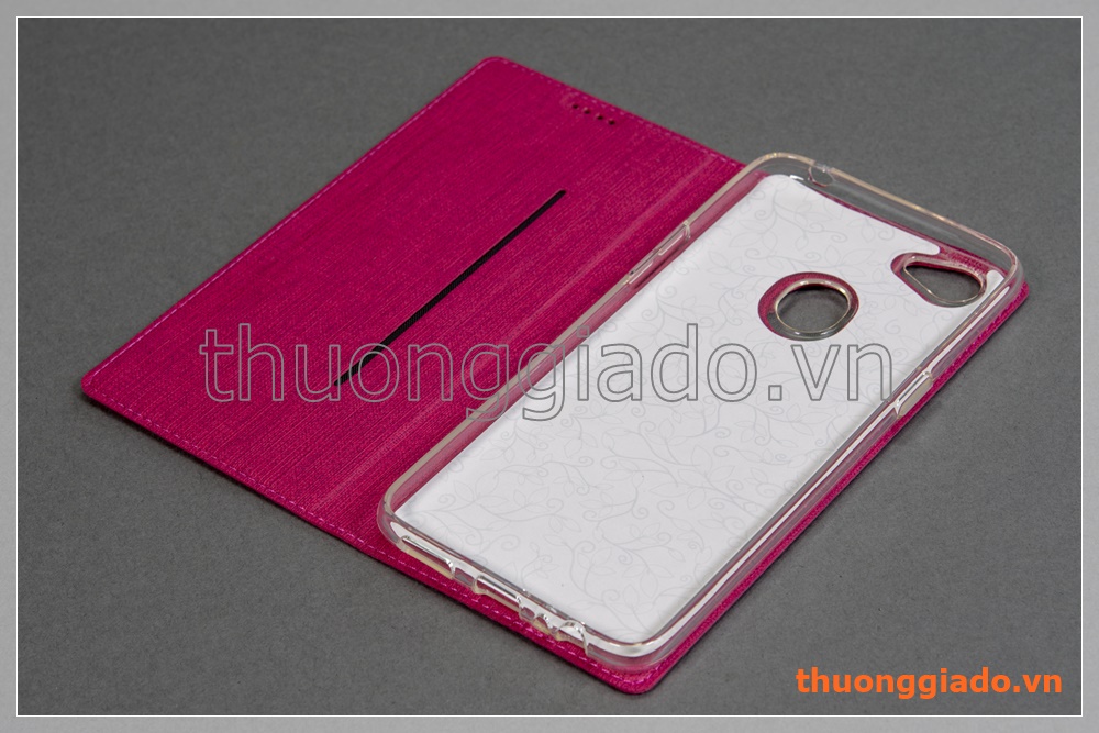 Bao da thời trang OPPO F7 Flip Leather Case (hiệu VILI)
