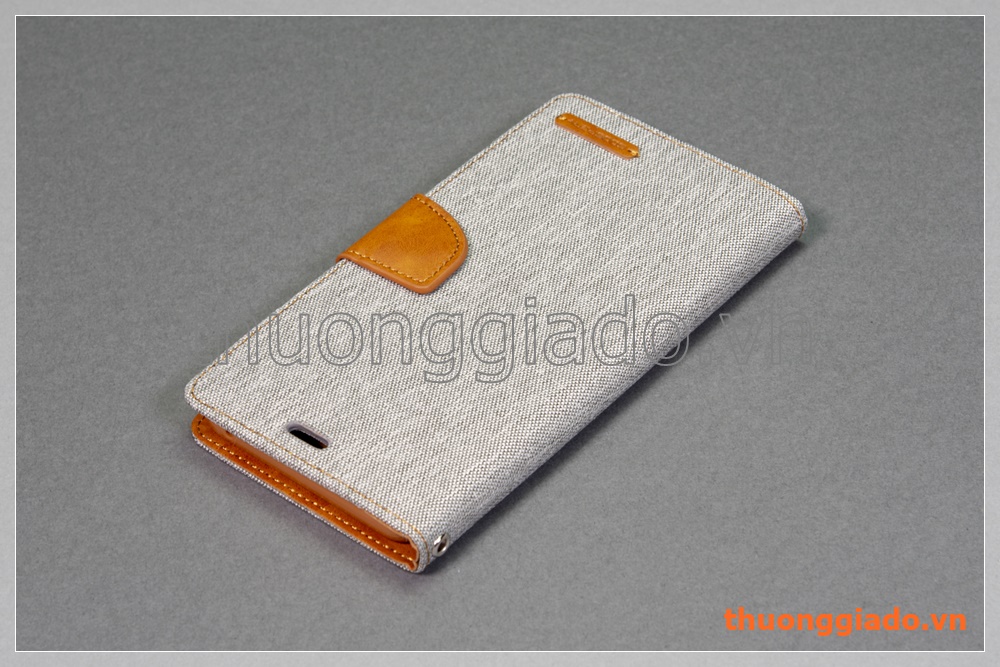 Bao da thời trang Samsung Galaxy A8+/ A8 Plus/ A730 (Hiệu GOOSPERY, CANVAS DIARY)