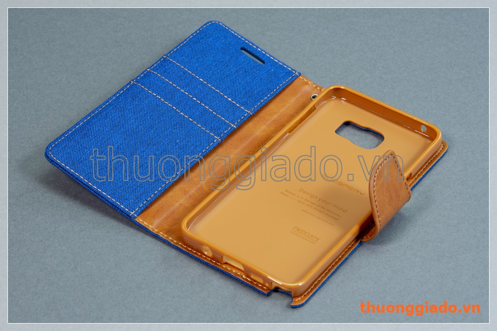 Bao da thời trang Samsung Galaxy Note 5/ N920 (Hiệu GOOSPERY, CANVAS DIARY)