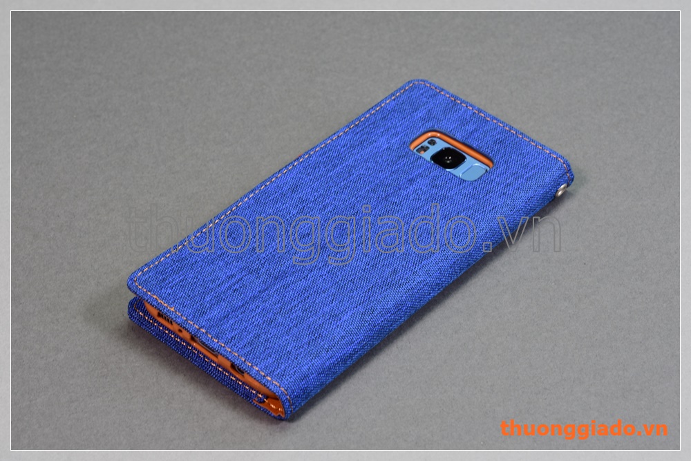 Bao da thời trang Samsung Galaxy S8+/ S8 Plus/ G955 (Hiệu GOOSPERY, CANVAS DIARY)