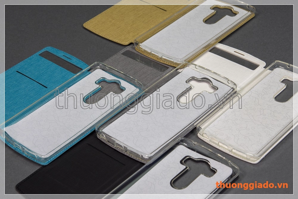 Bao da thời trang LG V10 flip case (hiệu VILI, có cửa sổ view)
