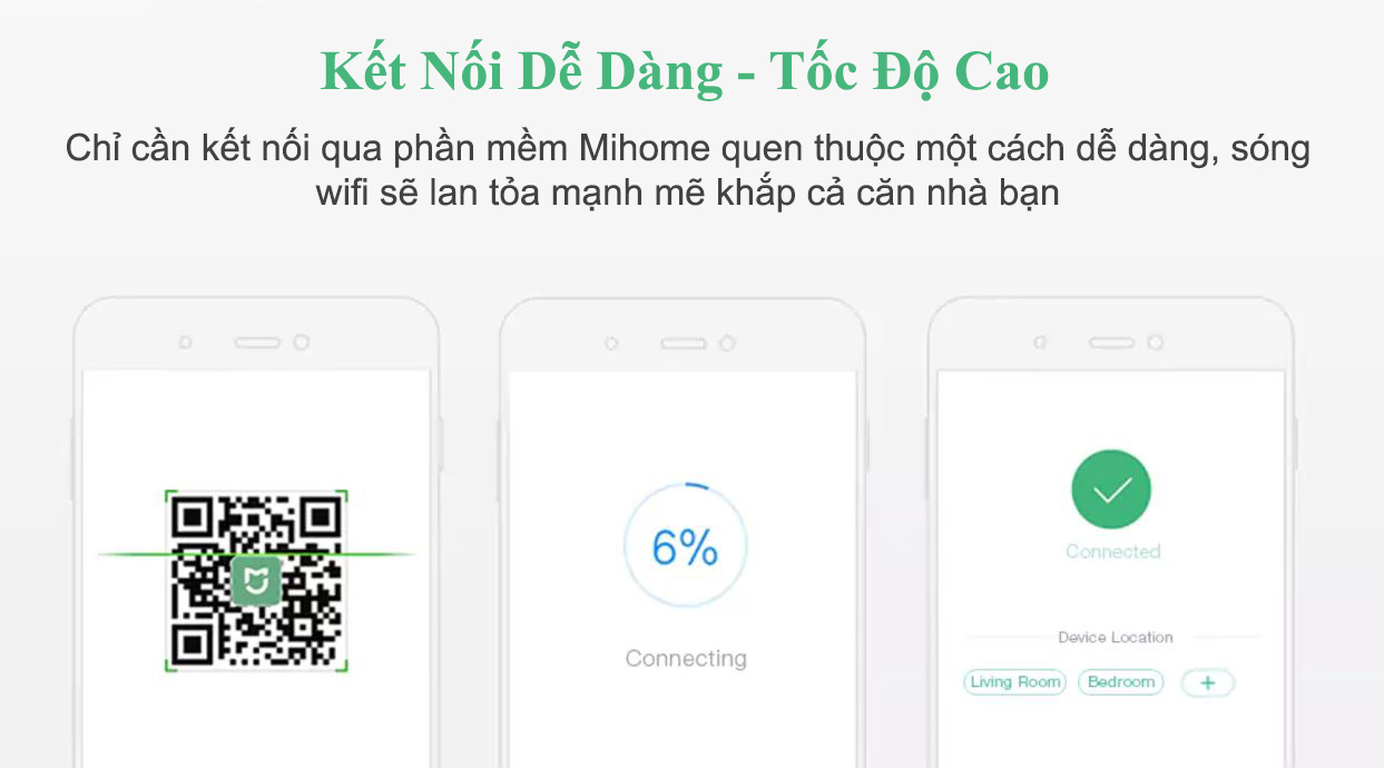 Bộ kích sóng Wifi Xiaomi Wifi Repeater Pro màu đen (2 râu - băng thông 300 Mbps)