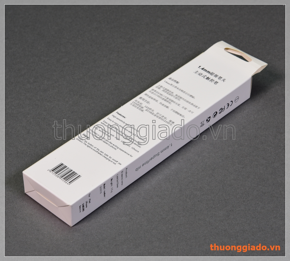 Bút cảm ứng điện dung bản 2018, nét bút siêu nhỏ (1.4mm), phong cách Apple Pencil