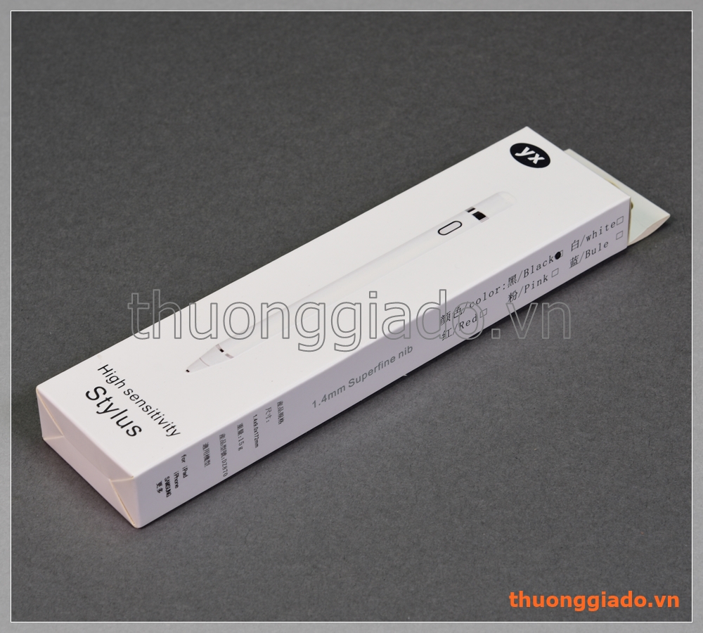 Bút cảm ứng điện dung bản 2018, nét bút siêu nhỏ (1.4mm), phong cách Apple Pencil