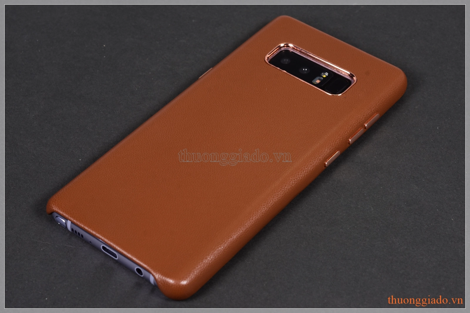 Ốp lưng da cho Samsung Galaxy Note 8/ N950 (hiệu Icarer)