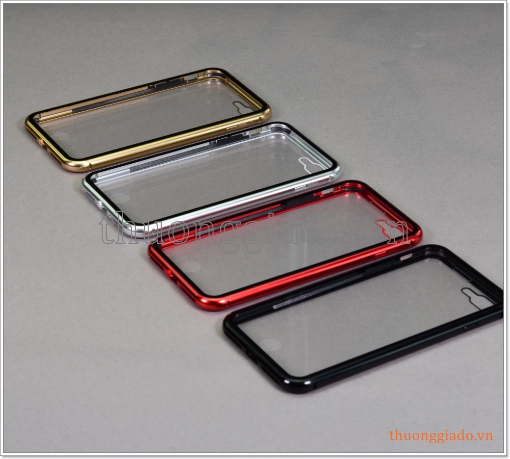 Ốp kính cường lực iPhone 7 Plus/iPhone 8 Plus, Ốp Full mặt trước+sau