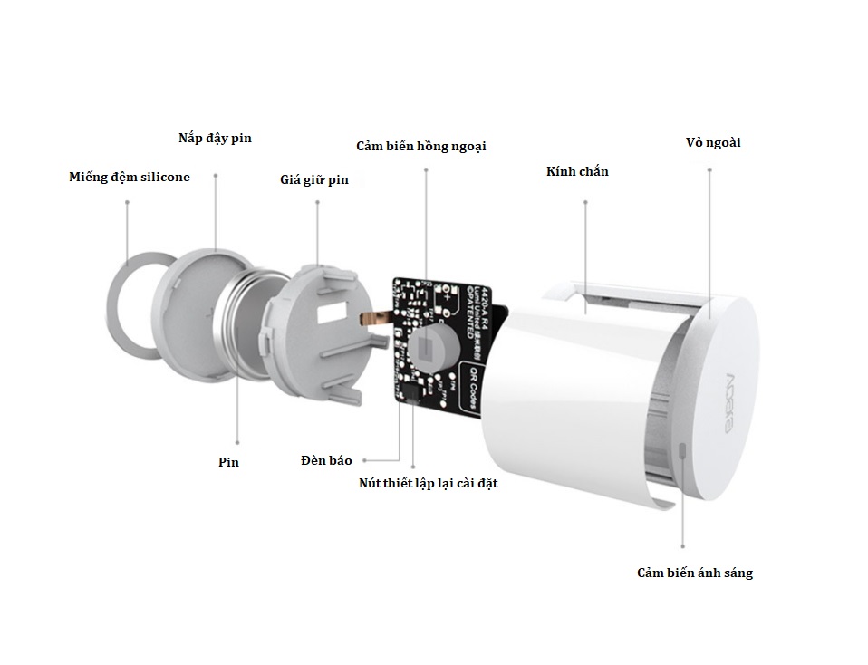 Cảm biến chuyển động và ánh sáng Xiaomi Aqara (RTCGQ11LM)