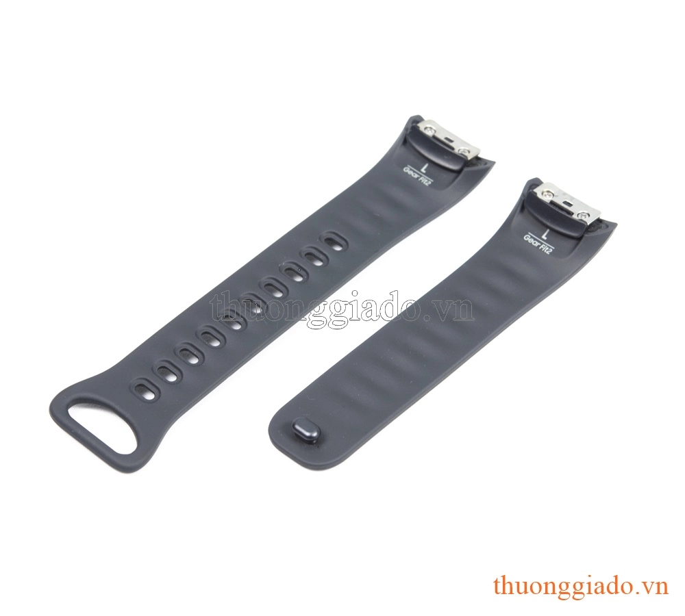 Dây đồng hồ Samsung Gear Fit 2/ R360 màu xám đen (hàng chính hãng) Dây đồng hồ Samsung Gear Fit 2/ R360 màu xám đen (hàng chính hãng)