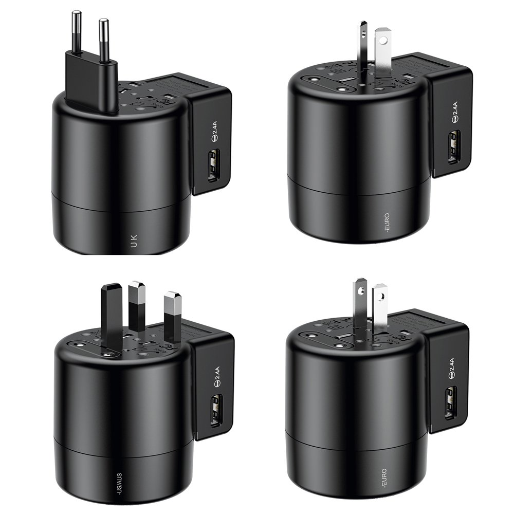 Củ sạc chuyên dụng dùng cho người đi du lịch nước ngoài Baseus JY-109USB