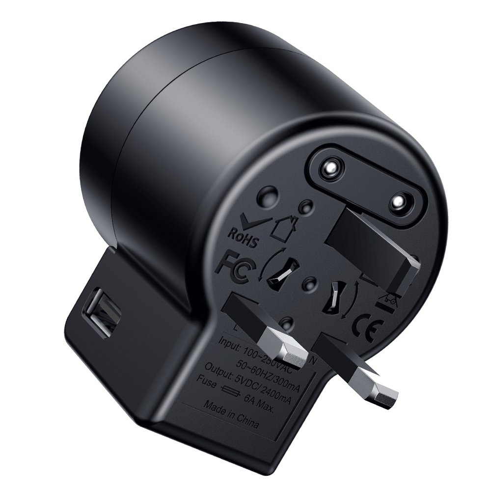 Củ sạc chuyên dụng dùng cho người đi du lịch nước ngoài Baseus JY-109USB