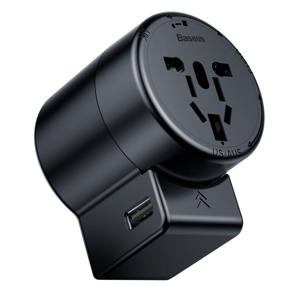 Củ sạc chuyên dụng dùng cho người đi du lịch nước ngoài Baseus JY-109USB