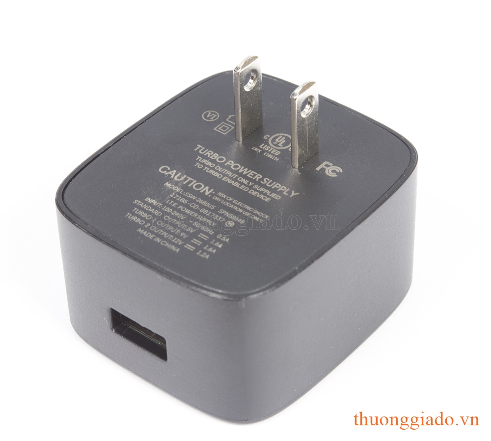 Củ sạc nhanh MOTOROLA TURBO POWER SUPPLY (model SSW-2680US)