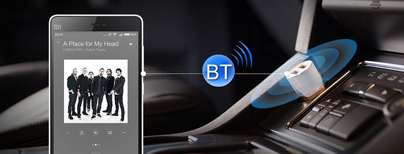 Củ sạc Xiaomi Roidmi 3s (5V-3.4A, bluetooth V4.2, tích hợp phát FM Transmitter)