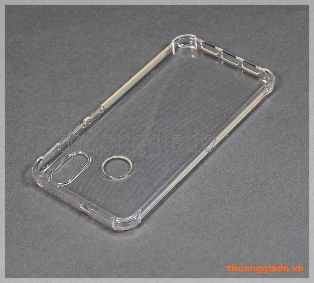 Ốp lưng silicone Mi 8 (6.21"), Mi8, ốp trong suốt chống sốc bốn góc