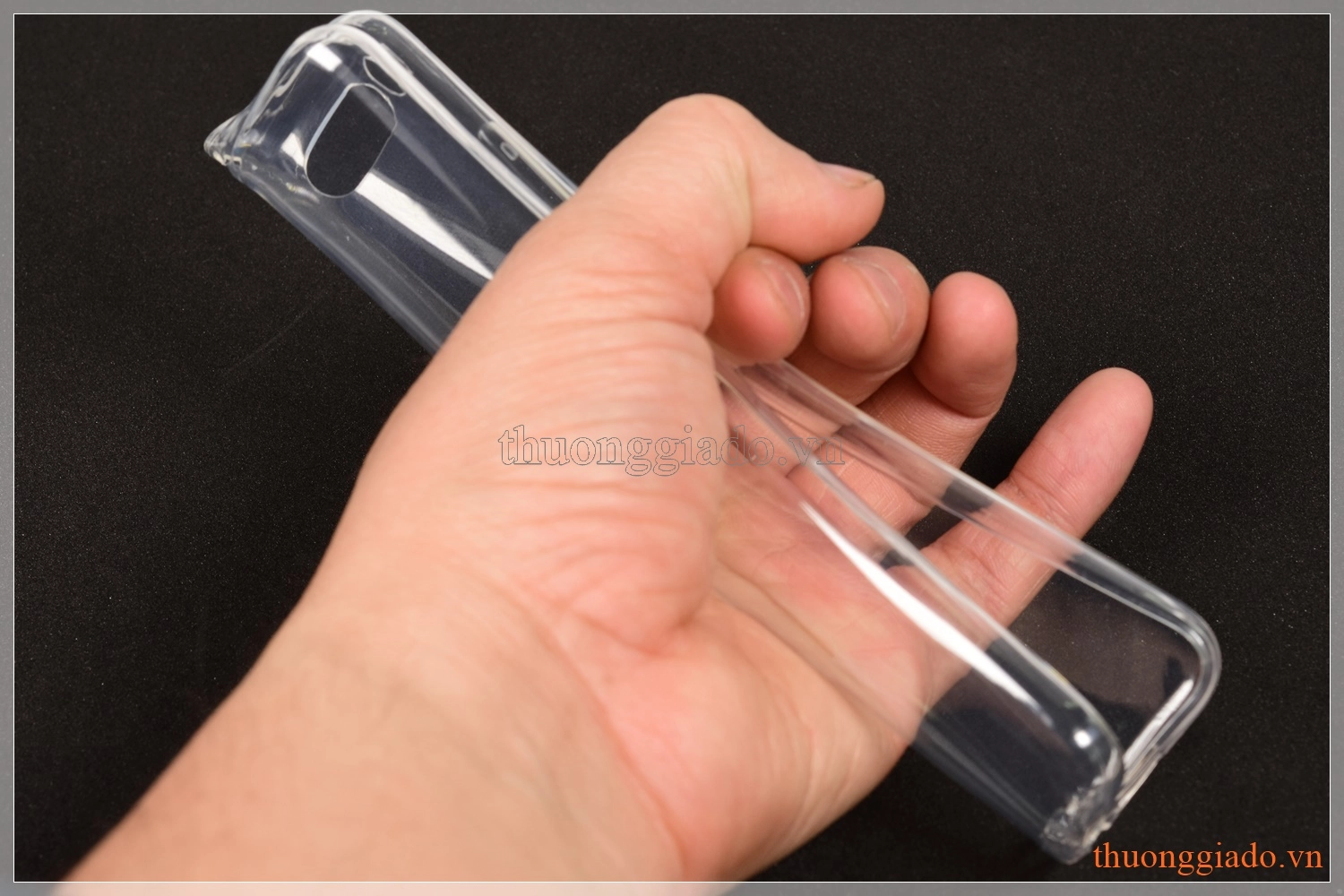 Ốp lưng silicone cho Mi Note 3 (5.5"), ốp dẻo trong suốt