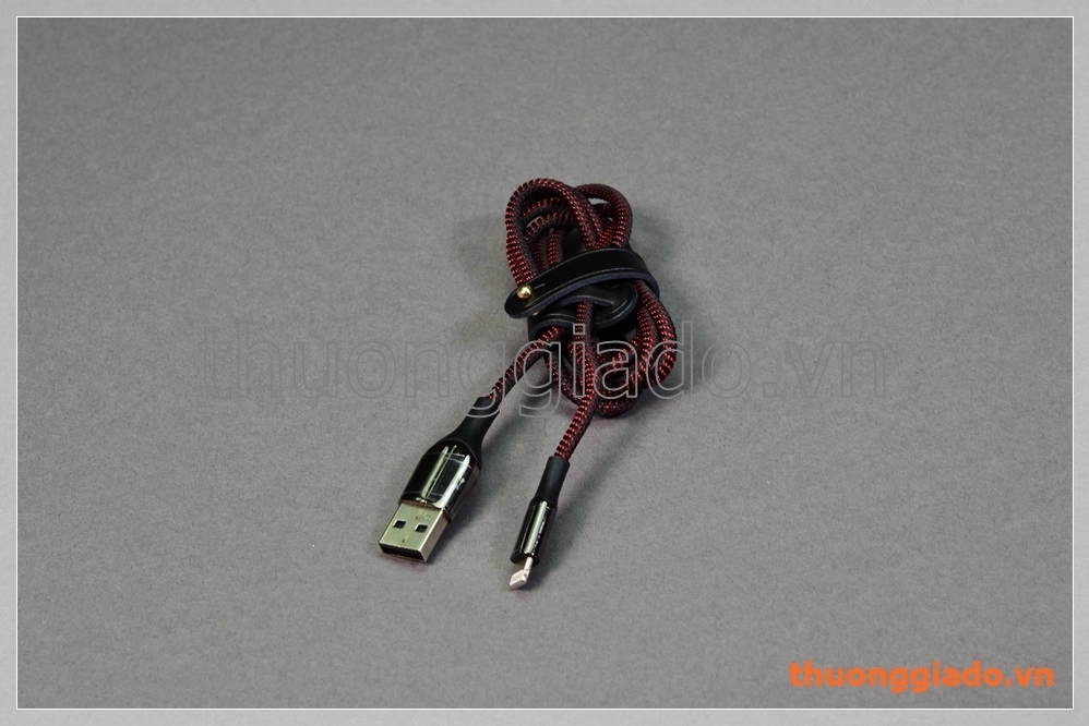 Cáp sạc usb Baseus Lightning cho Apple iPhone, iPad, iPod (vỏ bọc vải dù)