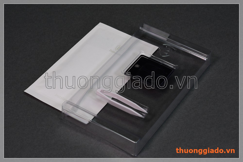 Dán kính cường lực iPhone X (5.8"), dán camera sau, 02 miếng, hiệu Baseus