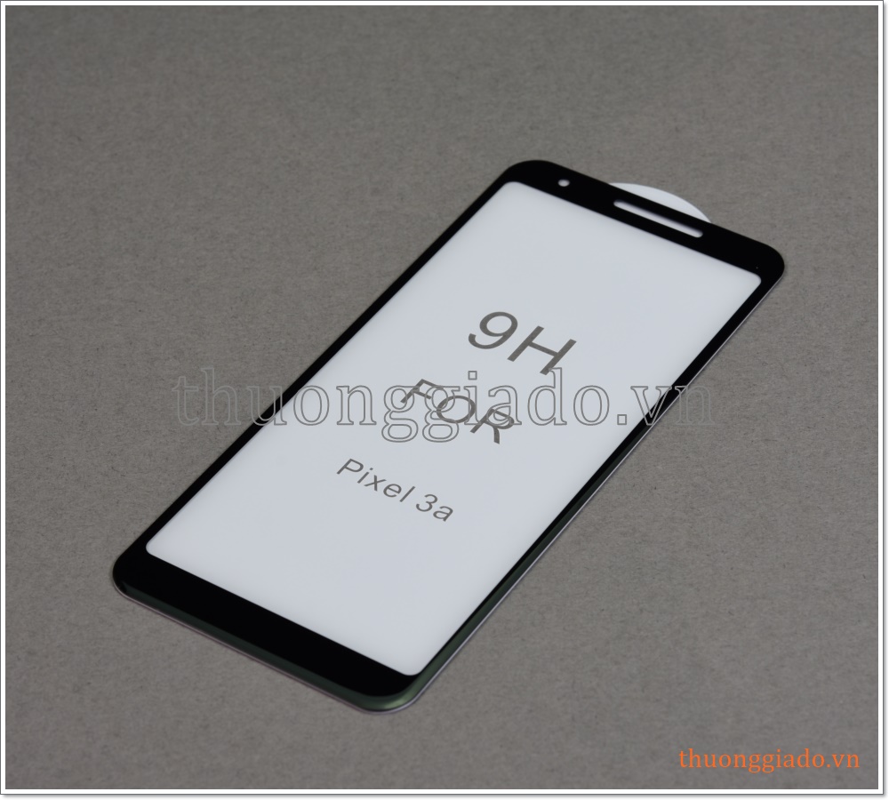 Dán màn hình Google Pixel 3A (5.6 inch), dán kính cường lực full màn hình, loại 5D