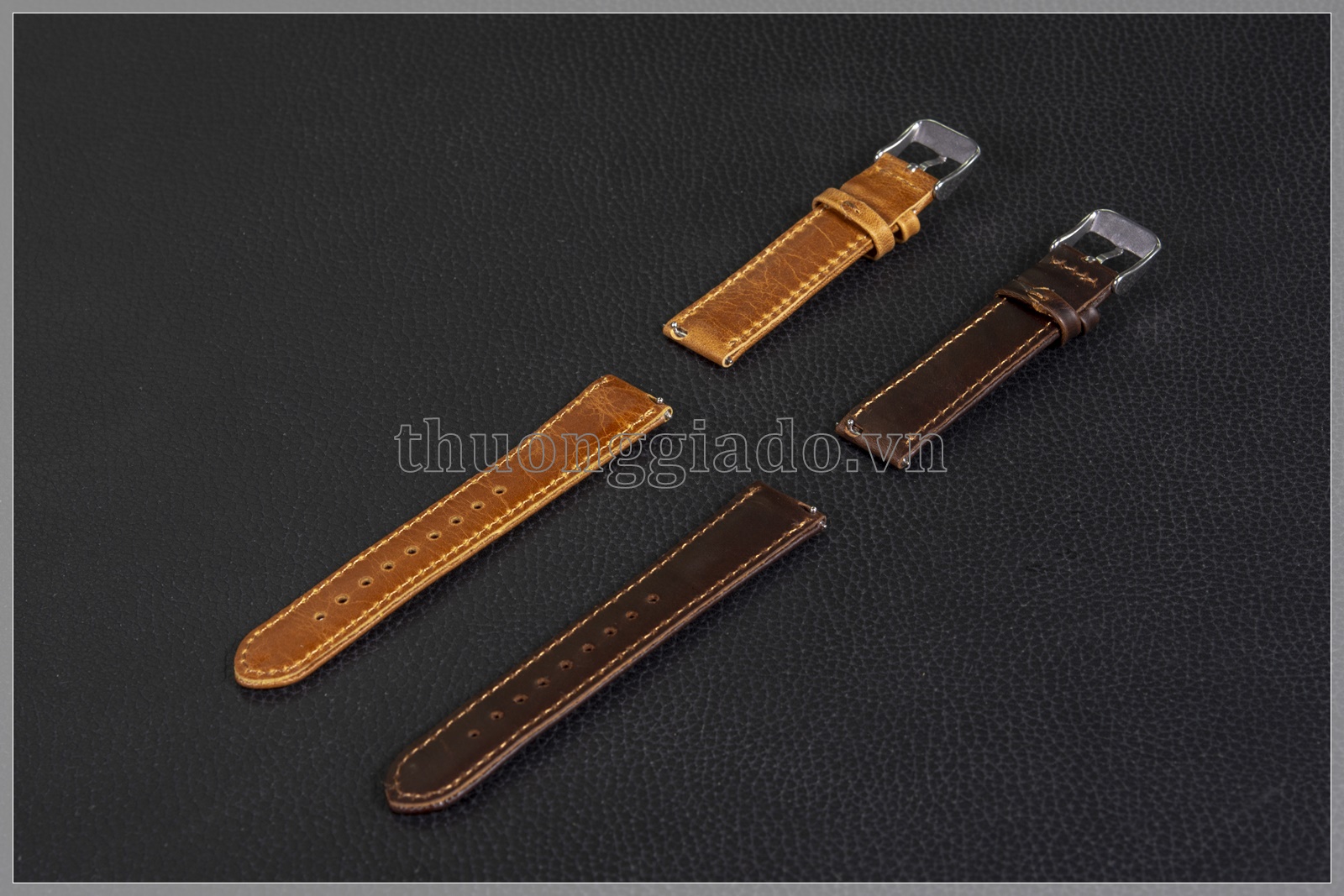 Dây da bò cho đồng hồ smart watch 18mm, Huawei Watch, Huawei Fit Watch