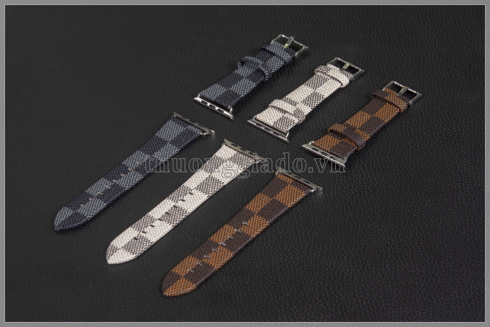 Dây da cho đồng hồ Apple Watch 42mm (phong cách LV - Louis Vuitton)